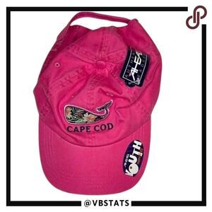 Ahead Youth Pink Whale Cape Cod Ball Cap